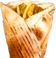 Falafel z frytkami