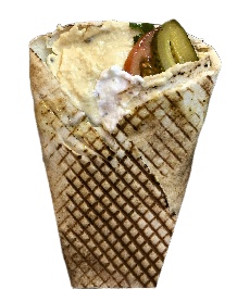 Kanapka z hummusem